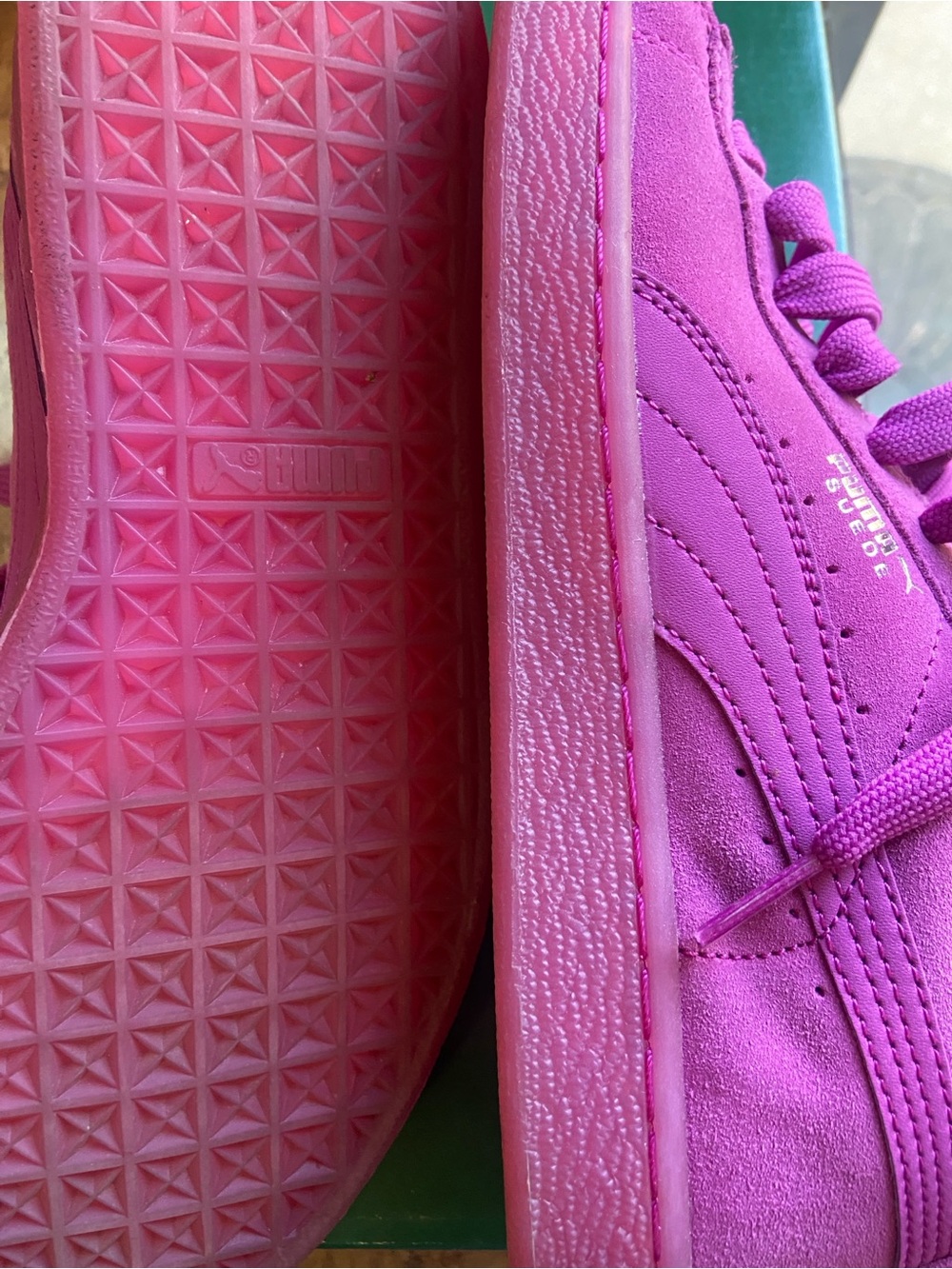 Puma purple/pinkish Suede Classic Sneakers - Picture 7 of 8